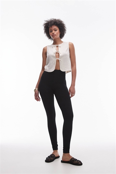 Леггинсы с высокой талией артикул 135482346