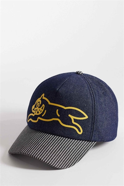 Бейсболка из денима Running Dog в стиле «тракер» артикул 154161648