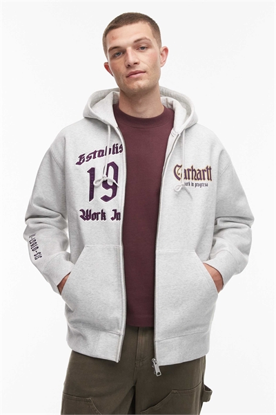 Худи с двойной застежкой-молнией артикул 148713502