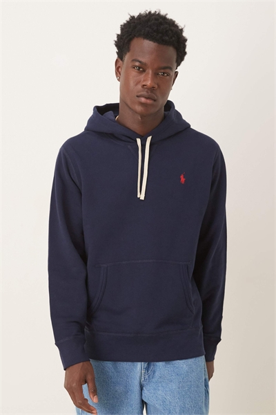 Толстовка с капюшоном и логотипом в виде значка, изготовленная из двойного трикотажа артикул 148292251