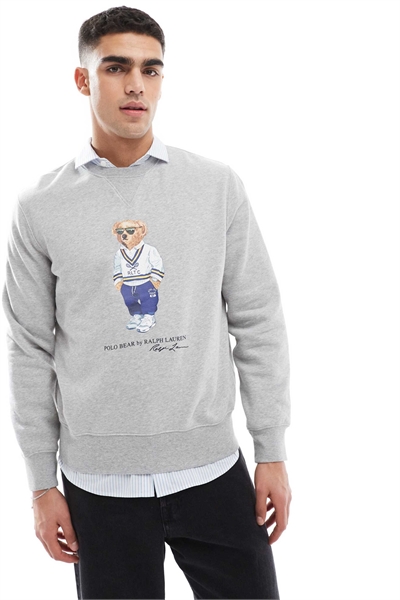 Флисовая толстовка с принтом в виде медведя Campus артикул 140859021