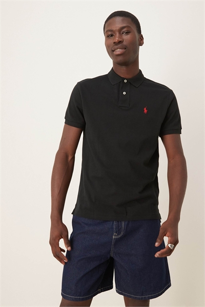 Поло с логотипом в виде значка, индивидуальный крой, пике артикул 147405541