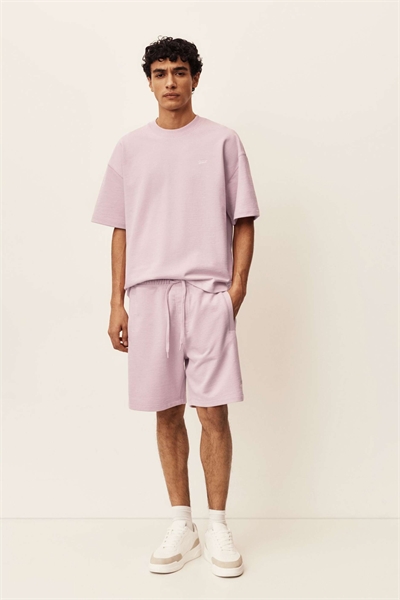 Толстовка с логотипом и короткими рукавами артикул 155999413