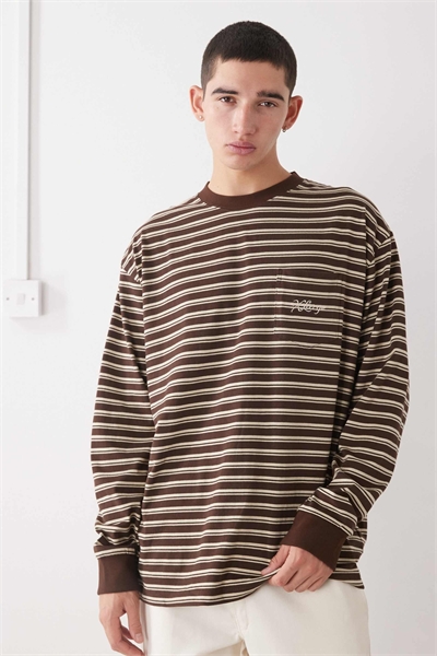 Футболка с длинными рукавами, карманом и логотипом артикул 151343021