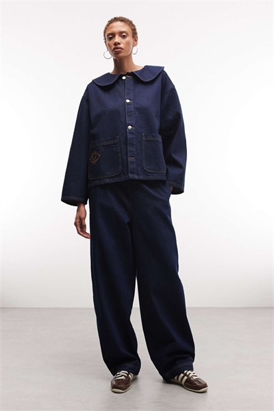 Комплект из джинсов с зауженными брючинами артикул 155393320