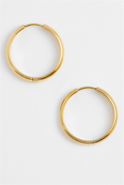 Серьги-кольца «Хэгги» диаметром 20 мм артикул 154852925