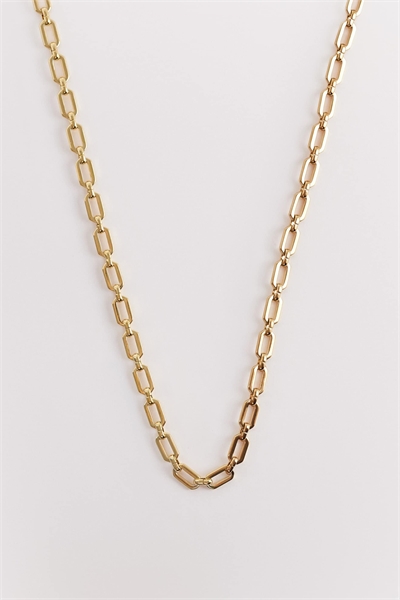 Колье из звеньевой цепочки артикул 155681901