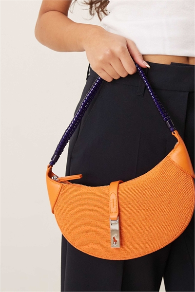 Мини-сумка через плечо с бусинами артикул 153249345