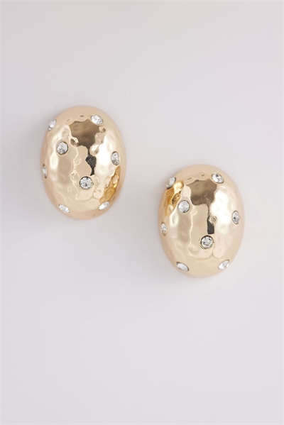 Крупные пуговицы со стразами артикул 154335004