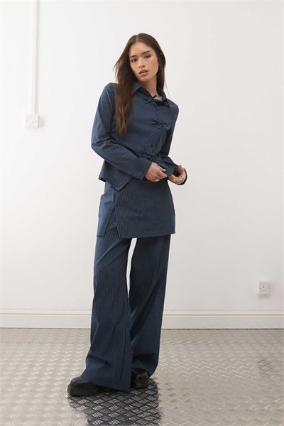 Брюки-юбка с разрезом артикул 154235525