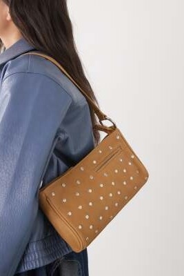 Кожаная сумка Susmies Vero с заклепками артикул 151560262