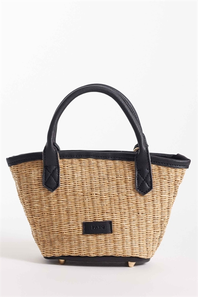 Мини-сумка из соломы с ремнем через плечо артикул 154692721