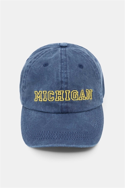 Кепка с принтом из Мичигана артикул 156283610