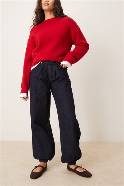 Брюки-балоны из ткани «шамбрей» от Banaran артикул 154868167