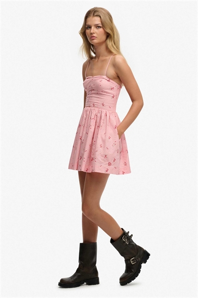 Мини-платье-топ с корсетной линией артикул 156386966