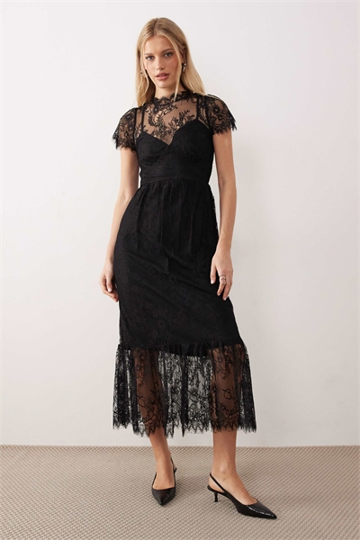 Плетеное платье средней длины артикул 154697460