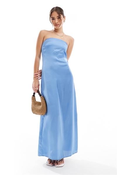 Платье с широким атласным поясом артикул 146736889