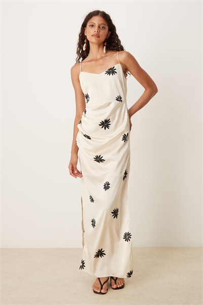 Платье-комбинация макси артикул 149040320