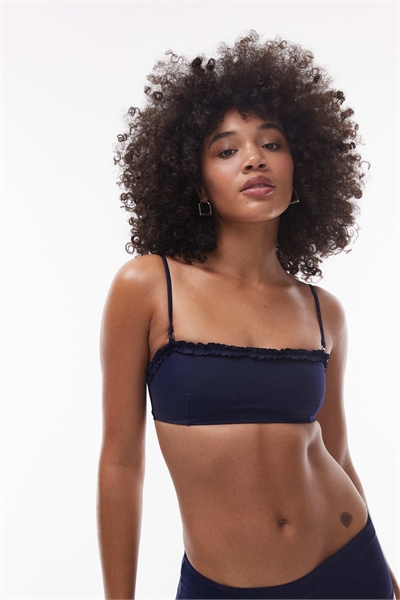 Топ бикини с квадратным вырезом и оборками в стиле «микс-энд-матч» артикул 143301592