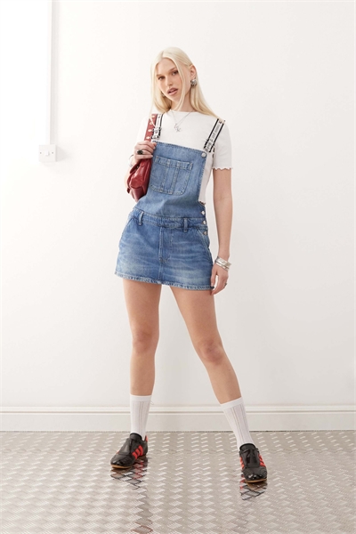 Джинсовое платье-комбинезон Tommy Girl артикул 143302199