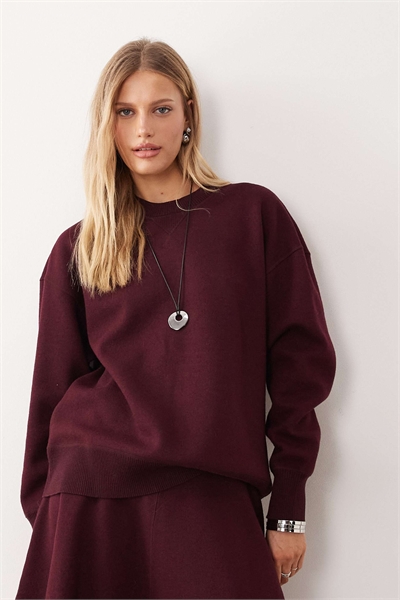 Двусторонняя толстовка с высоким содержанием шерсти co-ord артикул 151901035