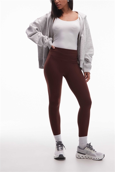 Сверхмягкие эластичные леггинсы с высокой талией артикул 150524195