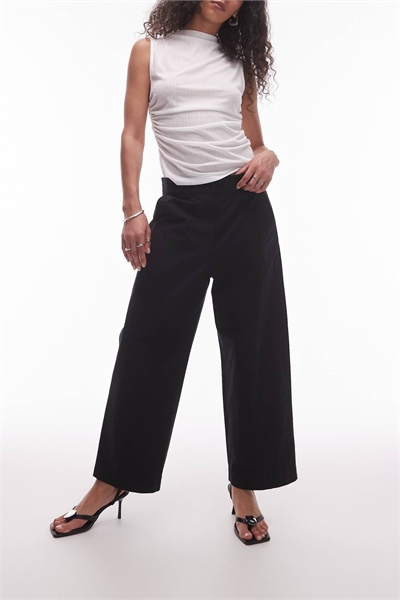 Брюки-чино с прямыми брючинами укороченной длины артикул 146698743