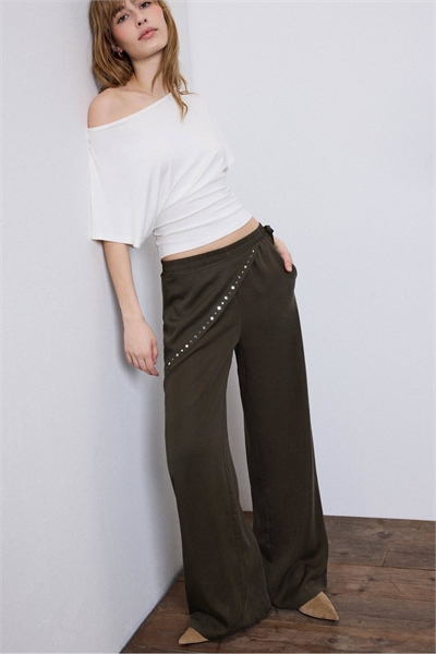 Брюки из лыоцелла артикул 156220412