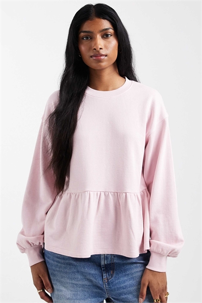 Свитшот с воланами по низу артикул 150506936