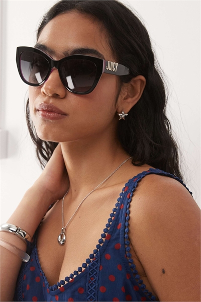 Солнцезащитные очки Juicy Couture в стиле «кошачий глаз» артикул 155016063