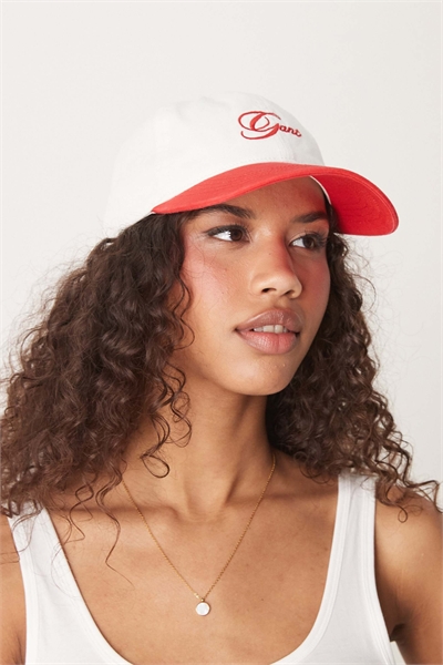 Бейсболка из хлопкового твила с логотипом в виде надписи артикул 141005436