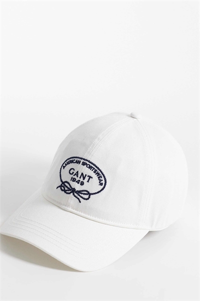 Кепка из хлопкового твила с винтажным логотипом артикул 155174806