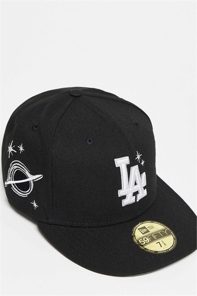 Кепка LA Dodgers 59fifty с вышитым символом планеты артикул 152799000