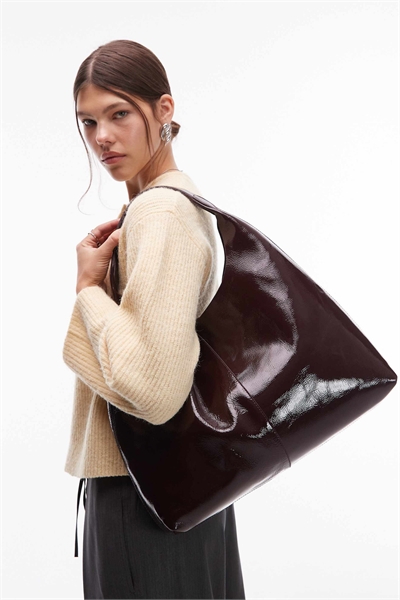 Большая кожаная сумка-тоут артикул 148306115