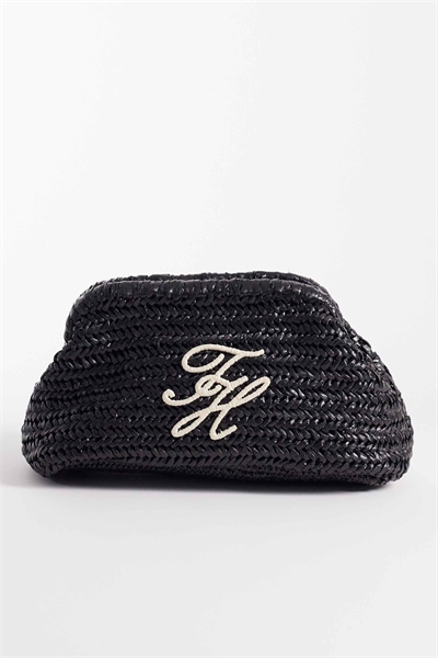 Клатч из рафии на высоком каблуке артикул 154164184