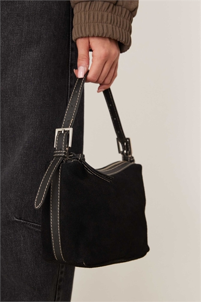 Сумочка через плечо из замши от Gwen артикул 154293476