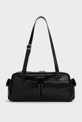 Сумка через плечо Rachel с удлиненным силуэтом и множеством карманов артикул 155741099