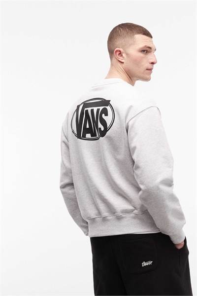 Свитшот с овальным принтом на спине артикул 154607727