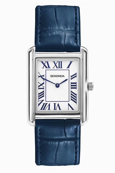 Часы Clement, прямоугольные, 28 мм, серебристые артикул 152188770