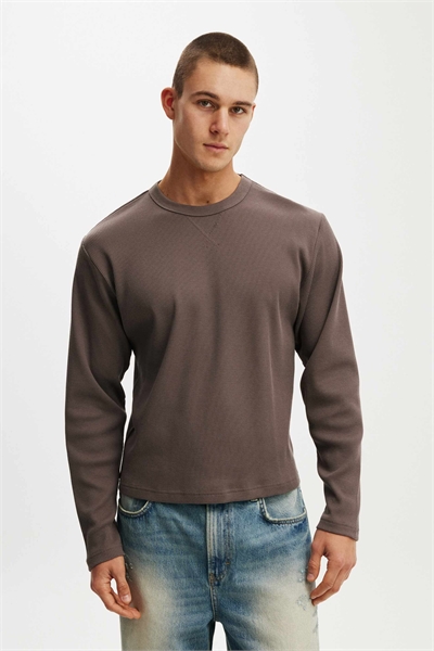 Cotton On: укороченная кофта с текстурированной поверхностью и длинными рукавами артикул 154653989