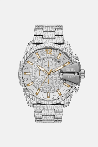 Мужские часы Mega Chief с хронографом, из нержавеющей стали артикул 154298541