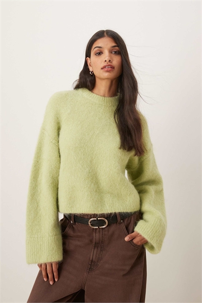 Объемный свитер из альпаки премиум-класса артикул 147763437