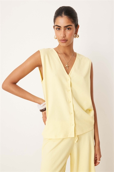 Оверсайз-жилет из фактурного трикотажа артикул 148191270