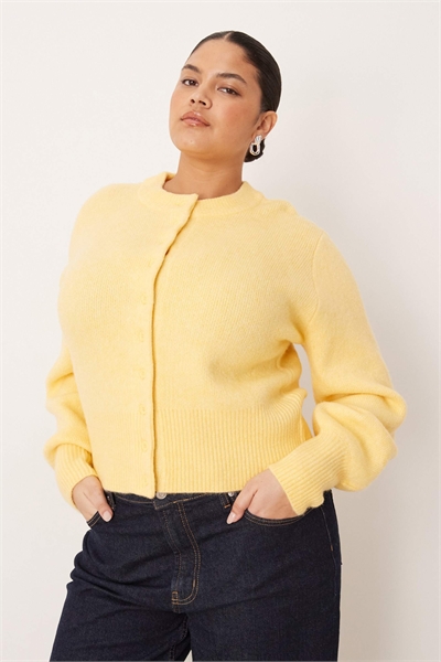 ASOS DESIGN Curve: компактный кардиган с объемными рукавами артикул 150433523