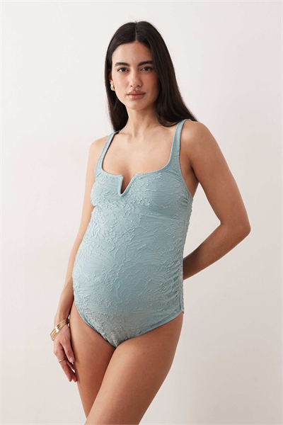 ASOS DESIGN: купальник для беременных Cassi с V-образным вырезом артикул 151864534