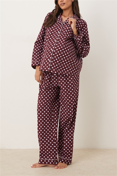 Комплект пижамы для беременных ASOS DESIGN артикул 149548504