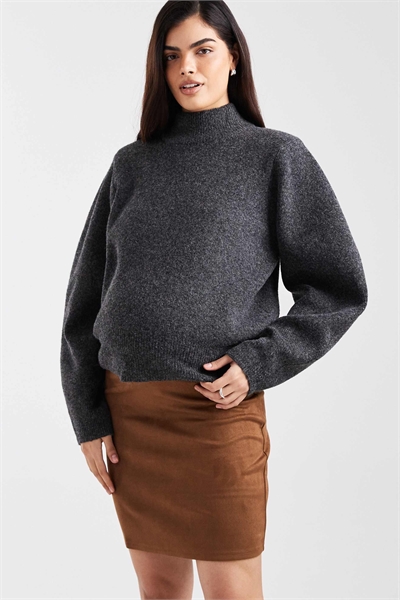 Мини-юбка из эластичной искусственной замши артикул 150775588