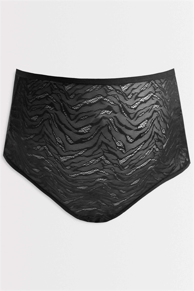 Трусики Mamalicious Maternity из прозрачной сетки с зебровским принтом, закрывающие живот артикул 150661265