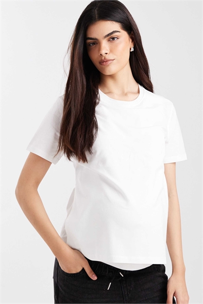 Футболка для кормления Mamalicious с разрезом сбоку и двумя карманами артикул 152233453