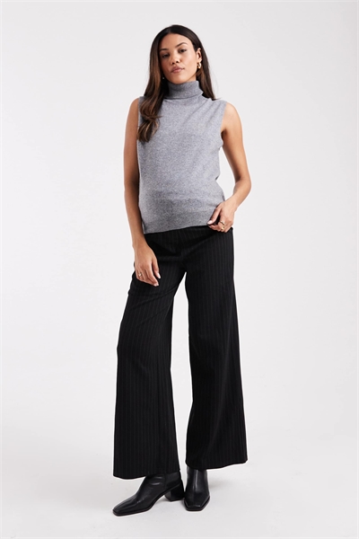 Брюки с широкими брючинами Mamalicious Maternity артикул 150661267